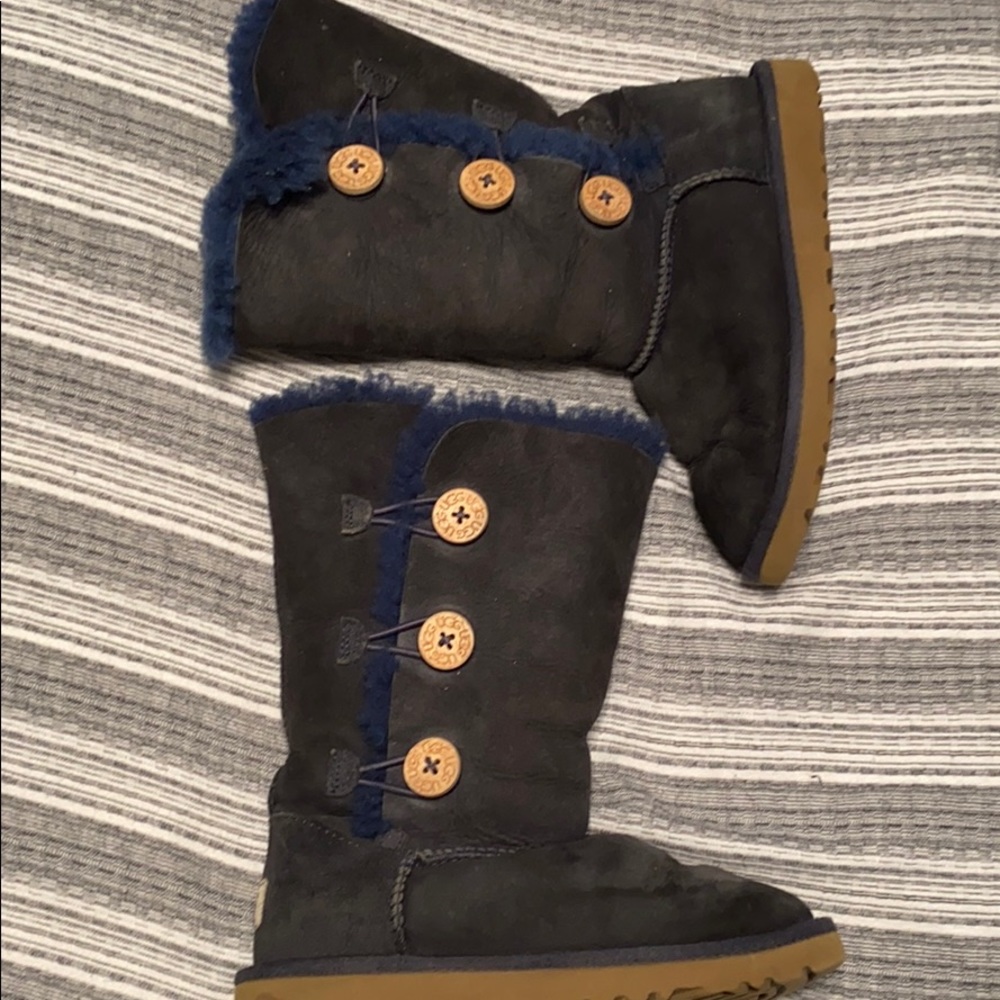 Ugg Boots 3 Button! Blue!